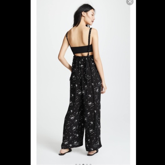 NWOT FREE PEOPLE SWEET IN THE STREETS OVERALL - Picture 8 of 8